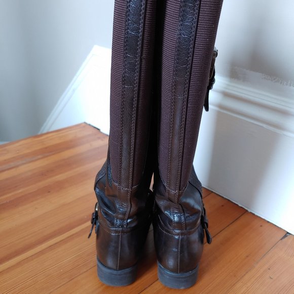 Wear Ever Gabby Faux Leather Knee High Boots - Picture 2 of 8